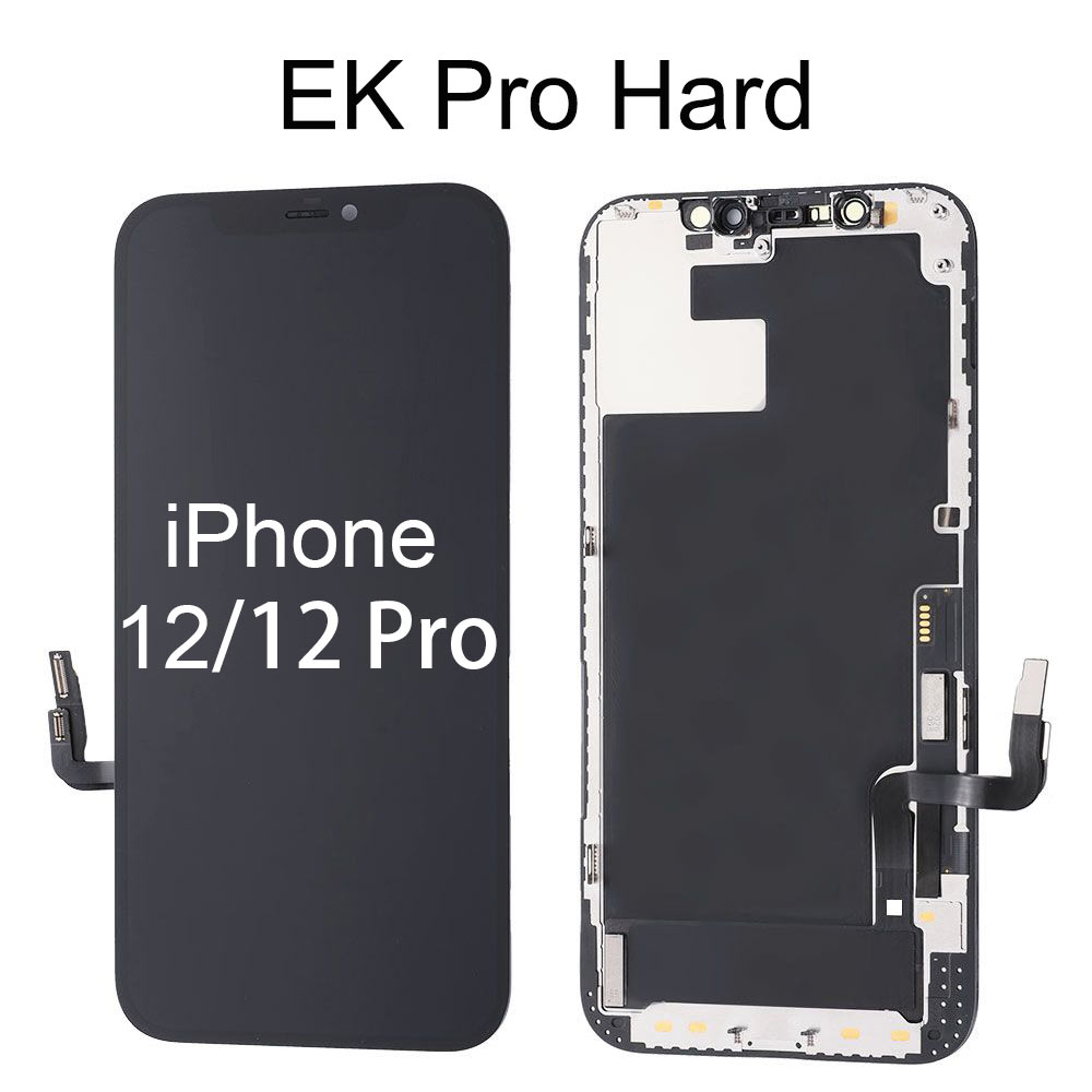 EK Pro Hard OLED Screen for iPhone 12/12 Pro 6.1", Black