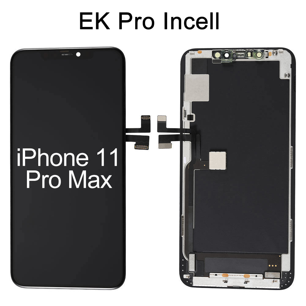 EK Pro LCD Screen for iPhone 11 Pro Max (6.5"), Incell (Support IC Transplanting), Black