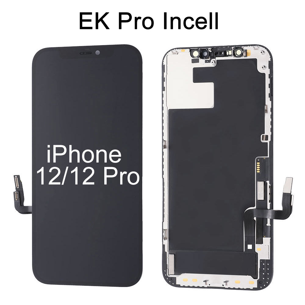 EK Pro-LCD Screen for iPhone 12/12 Pro (6.1"), Black