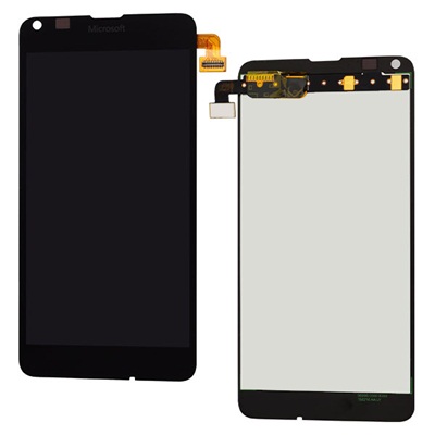 LCD/Touch screen Assembly for Nokia Lumia 640, OEM LCD+Premium glass, Black
