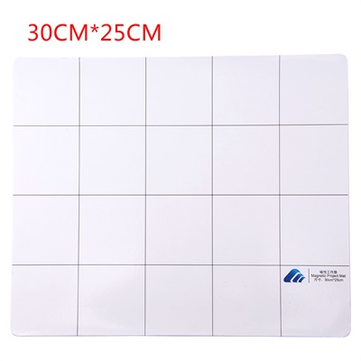 30*25cm Universal Guide Magnetic Screw Keeper Chart Mat