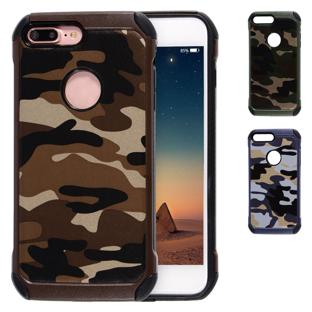 Camo Series 2-Layer Case for iPhone 7 Plus, w/retail package