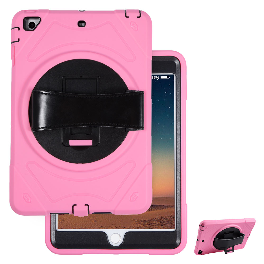 3-Layer Handheld Case with 360° Rotation Holder for iPad Mini 1/2/3