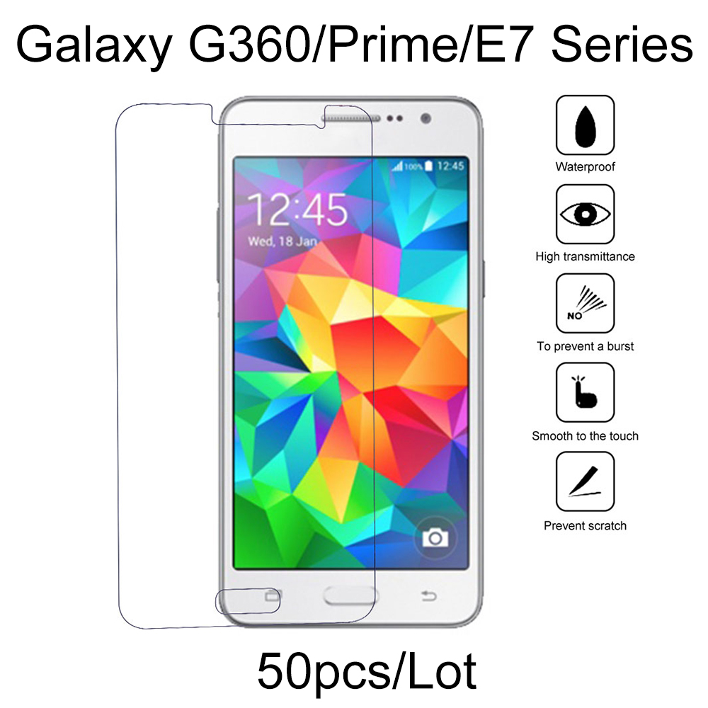 Ecooper 0.26mm Tempered Glass Screen Protector for Samsung Galaxy E7 Series, No package, 50pcs/set