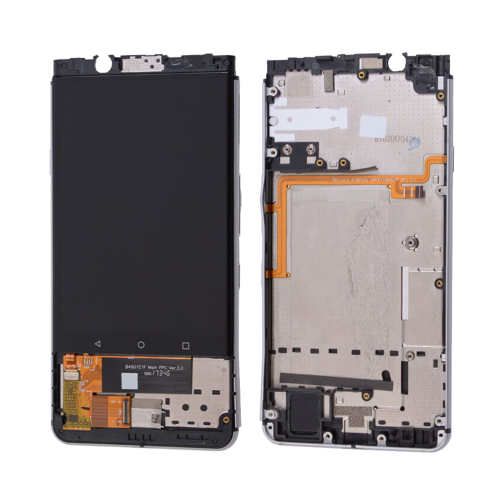 LCD/Touch screen Assembly with Frame for Blackberry Keyone Dtek 70, OEM