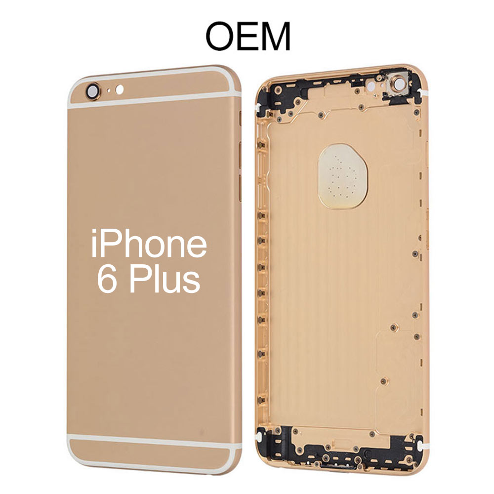 Back Housing with Side Button/SIM Tray for iPhone 6 Plus (5.5"), OEM