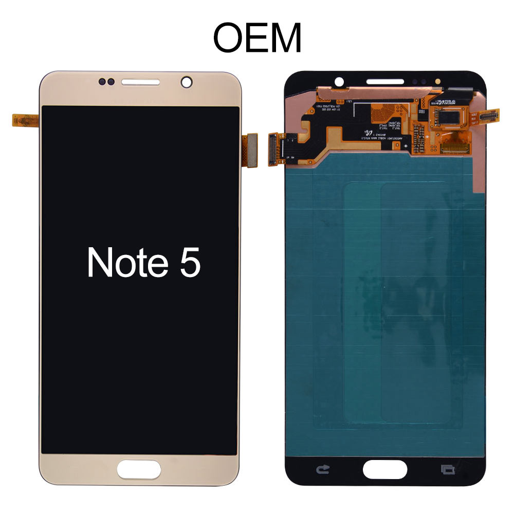 OLED Screen for Samsung Galaxy Note 5, OEM OLED+Premium Glass, with Brand new Stylus LCD Hand Writing Panel Flex