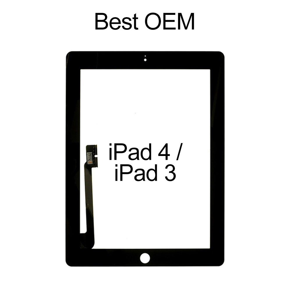 Touch Screen for iPad 4/iPad 3, Best OEM
