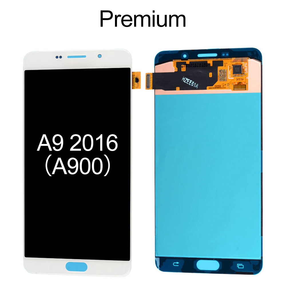 OLED Screen for Samsung Galaxy A9 (2016)/A900, OEM OLED+Premium Glass