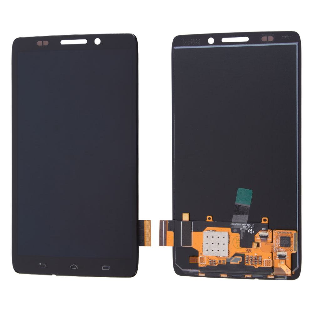LCD/Touch Screen Assembly for Motorola Droid Ultra XT1080, OEM LCD+Premium Glass, Black