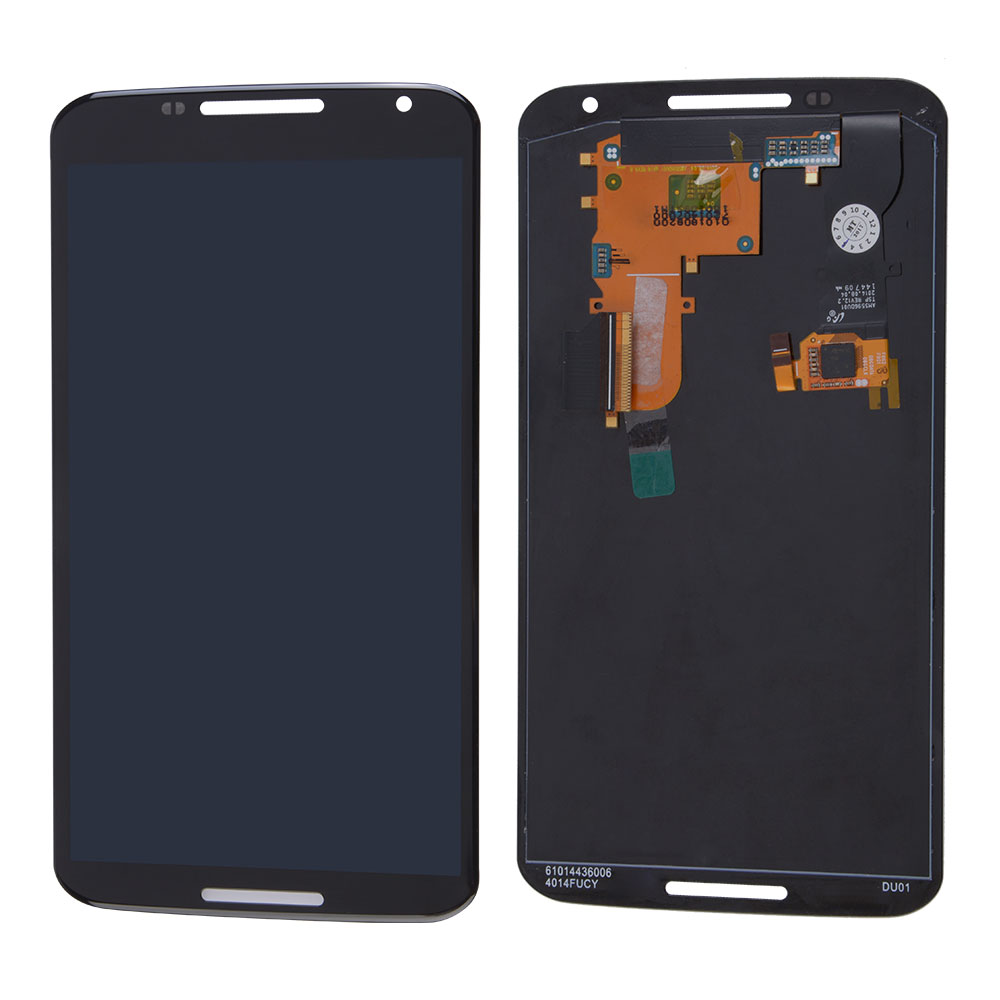 LCD/Touch Screen Assembly for Motorola Nexus 6 (XT1100/XT1103), OEM LCD+Premium Glass, Black