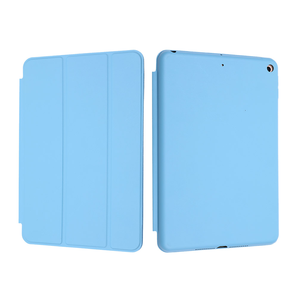 Folding Smart Leather Case with Sleep/Wakeup/Holder Function for iPad Mini 5, No Logo, w/retail package