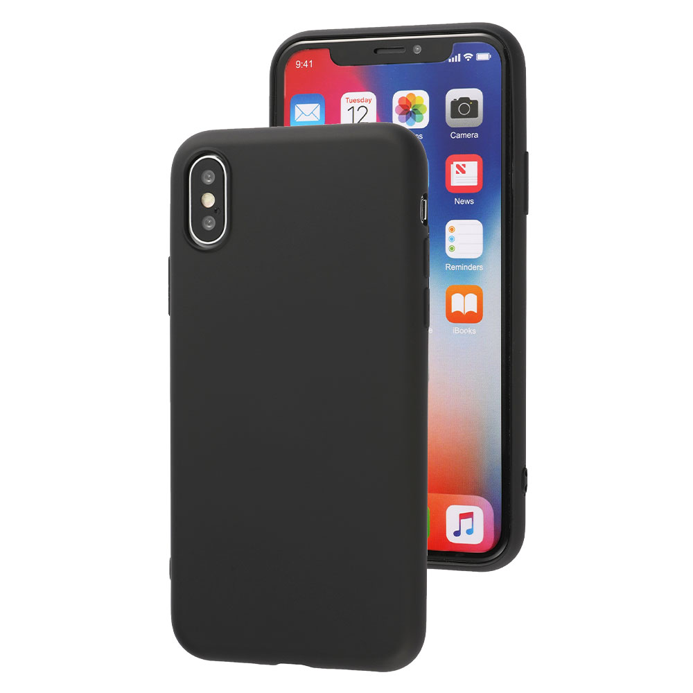 Precise Hole Silicone Case for iPhone X (5.8"), 5pcs