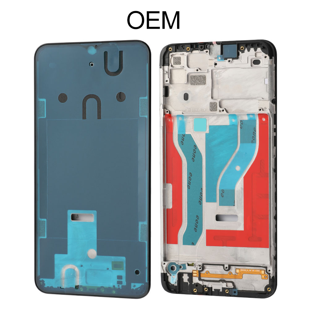 Front Frame for Samsung Galaxy A10S(A107), OEM, Black
