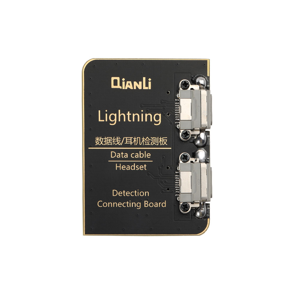 "QIANLI" Lightning Cable & Earphone Testing Board for Icopy Plus 2.1 Light Sensor Repairing Machine, w/retail package