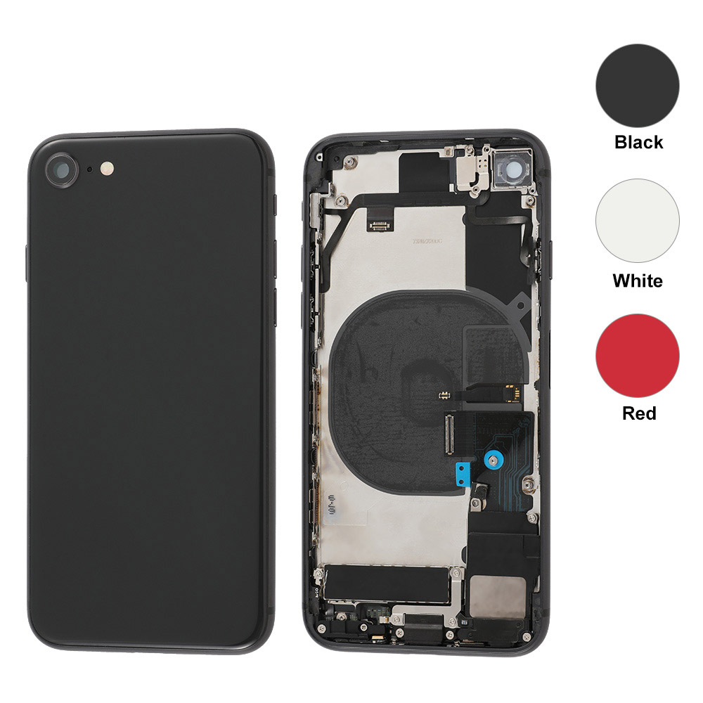 Back Housing With Full Small Parts for iPhone SE2 (4.7"), OEM