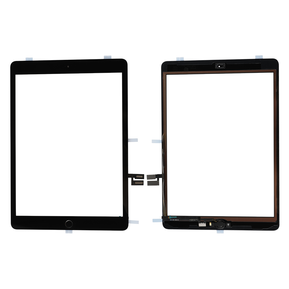 Touch Screen with Home Button Assembly/Sticker for iPad 7/8, OEM Glass+Premium Flex