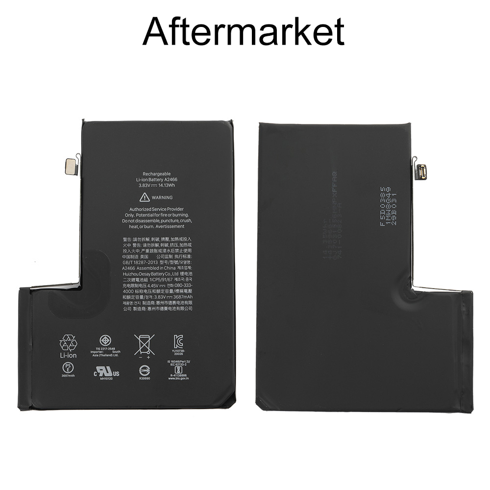 Battery for iPhone 12 Pro Max (6.7"), (Ti BMS+Pure Cobalt Battery Cell)