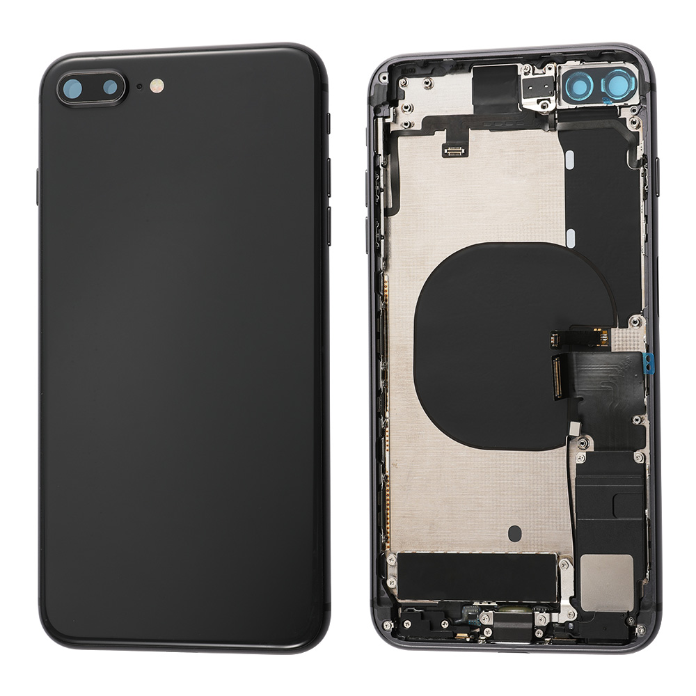 Back Housing with Full Small Parts for iPhone 8 Plus (5.5"), Aftermarket