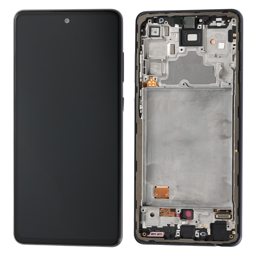 OLED Screen with Frame for Samsung Galaxy A72 4G (A725), OEM