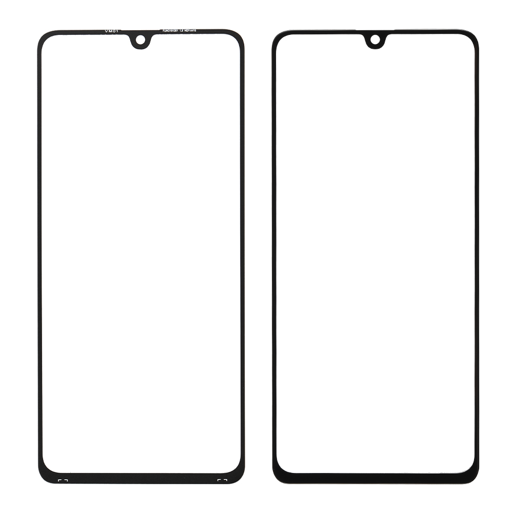 Front Glass for Samsung Galaxy A41 (A415), Aftermarket, Black