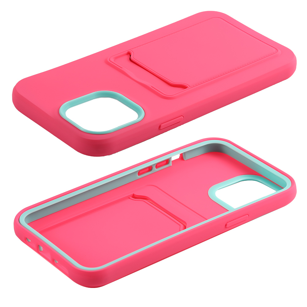 Two-color Protective Case with Card Slot for iPhone 7/8 Plus (5.5")