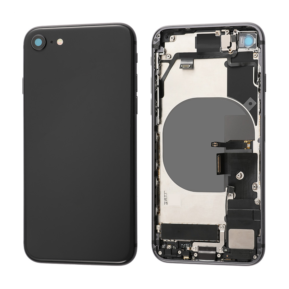 Back housing with full small parts for iPhone 8 (4.7"), OEM