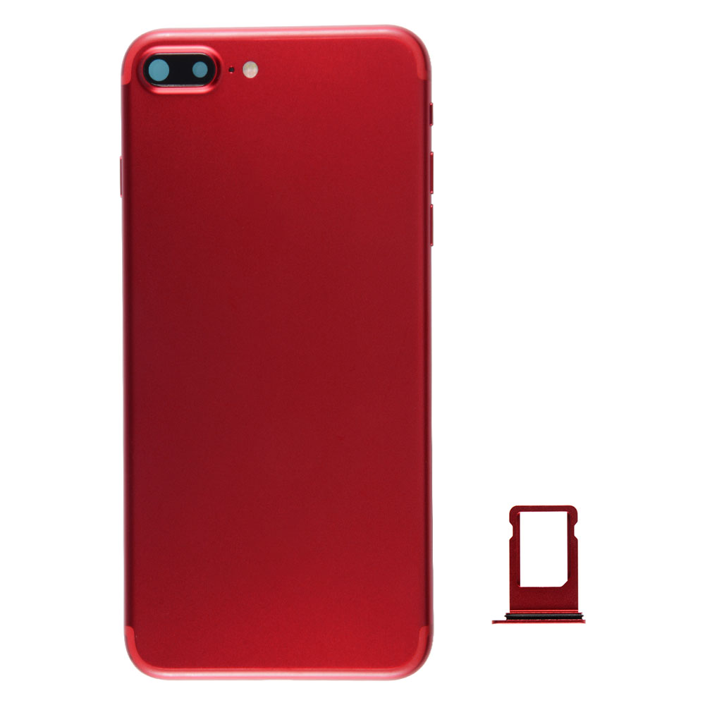 Back Housing With Full Small Parts for iPhone 7 Plus (5.5"), Aftermarket