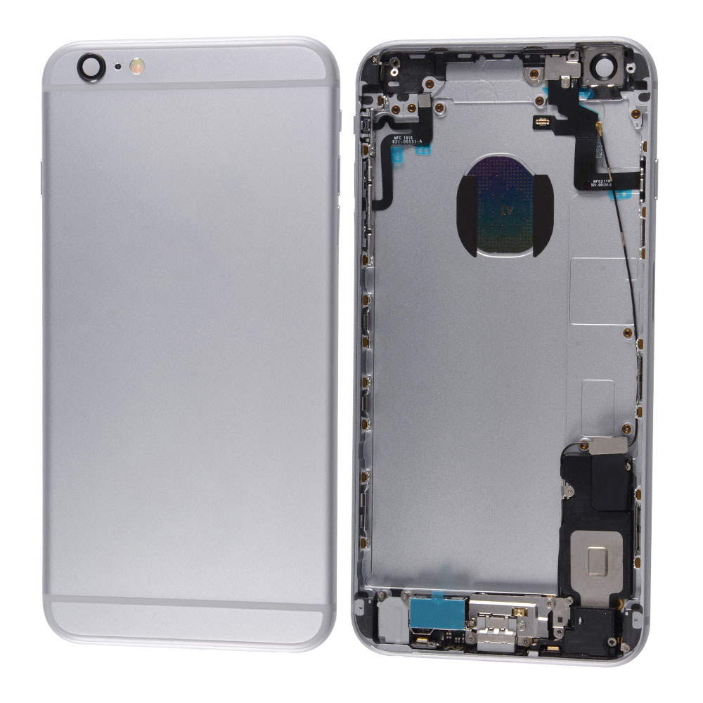 Back Housing With Full Small Parts for iPhone 6s Plus (5.5"), Aftermarket