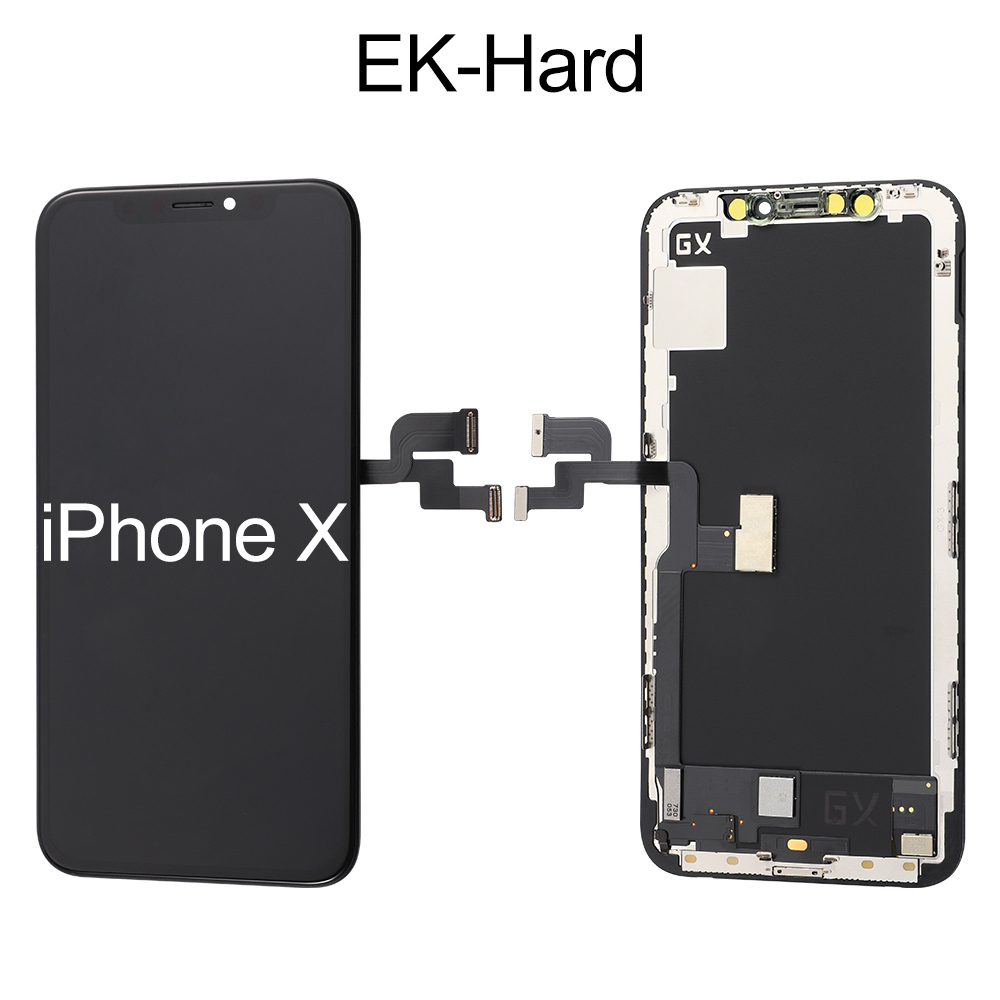 EK Hard OLED Screen for iPhone X, Black