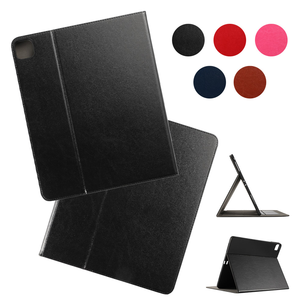 Pull-up Leather Case with Card Slots for iPad Pro 12.9"(2018/2020)
