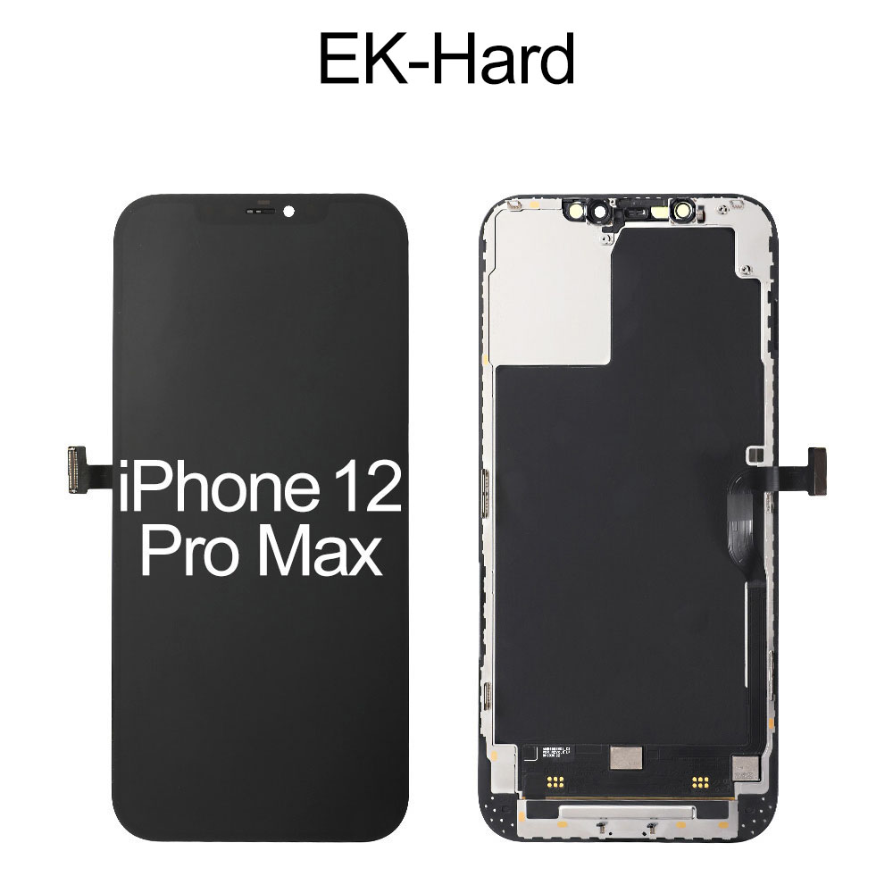 EK Hard OLED Screen for iPhone 12 Pro Max (6.7"), Black