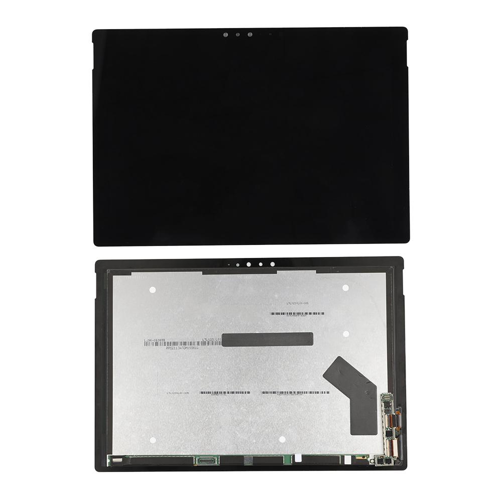 LCD Screen for Microsoft Surface Pro 4, OEM LCD+Premium Glass, Black (with Touch IC Connector)