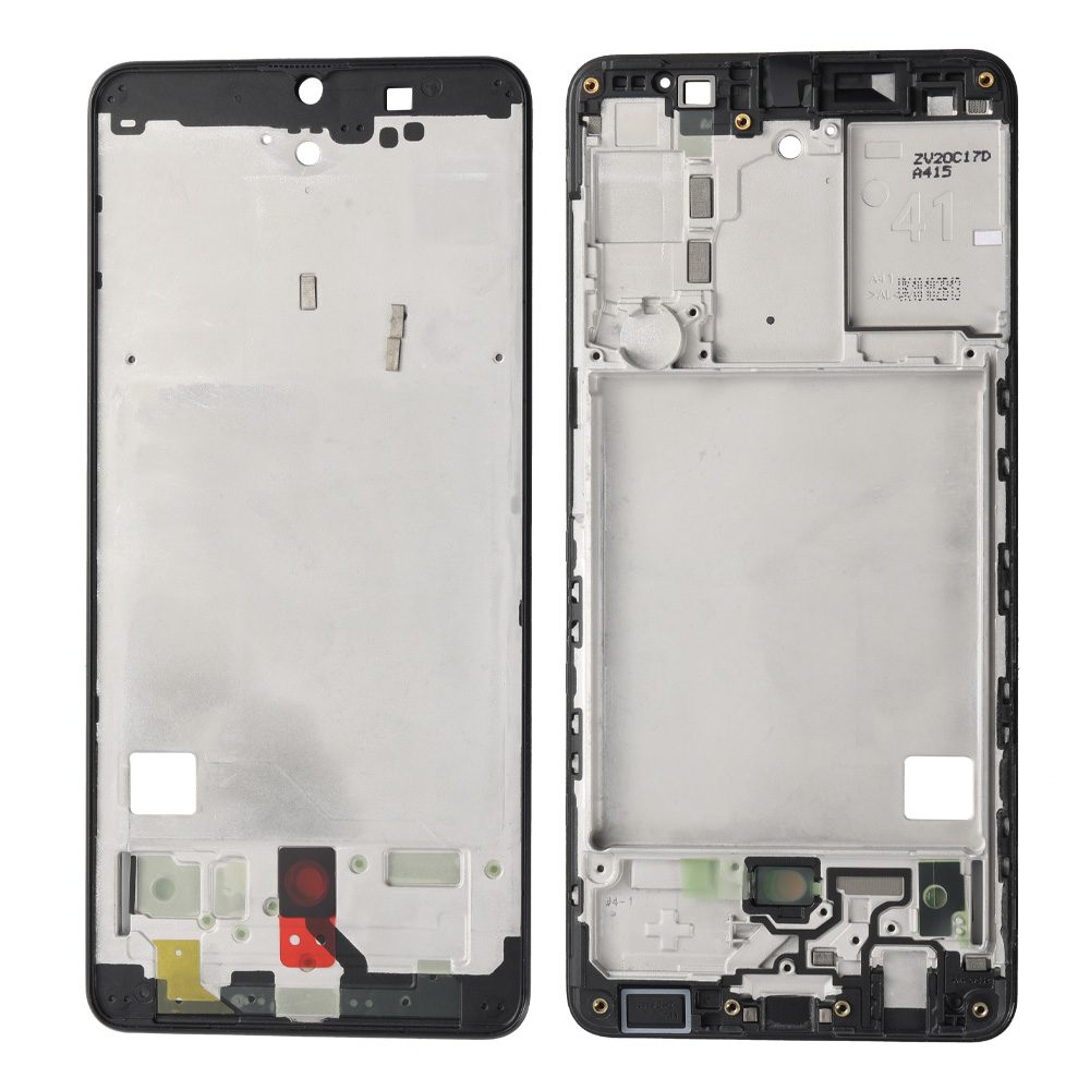 Front Frame for Samsung Galaxy A41 (A415), OEM, Black