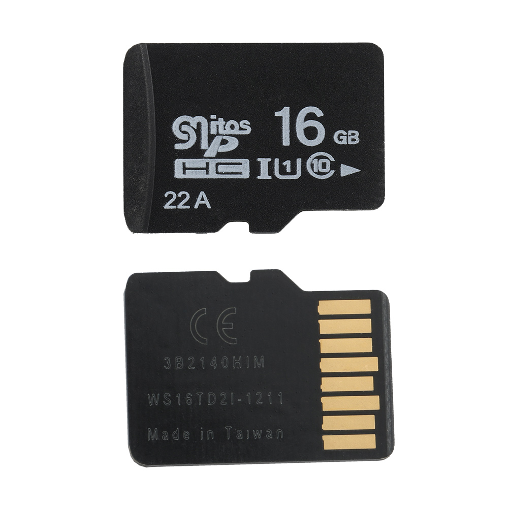 16GB Class 10 Micro SDHC/TF Memory Card+Free Adapter A+