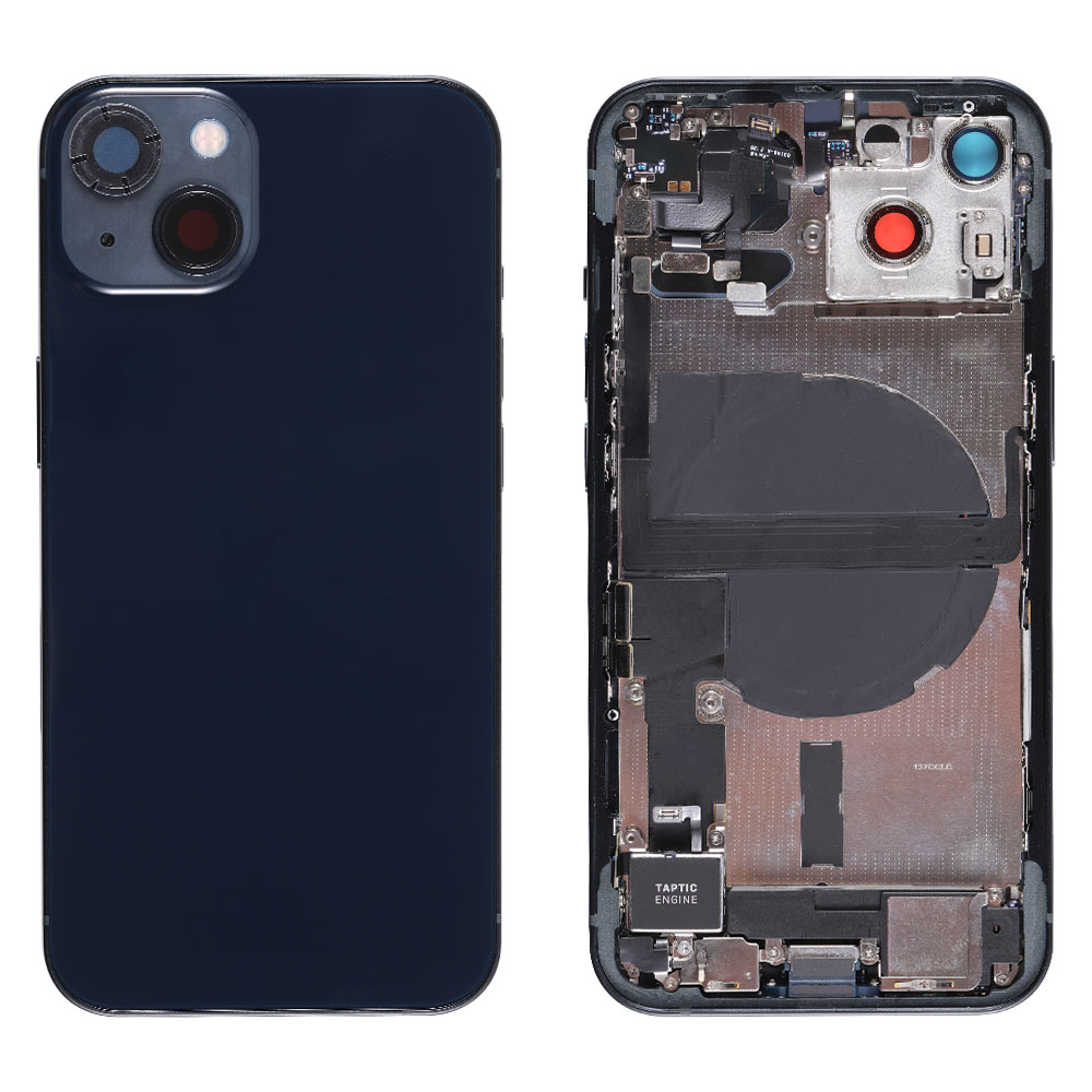 Back Housing with Full Small Parts for iPhone 13 (6.1"), OEM LCD (US Version)
