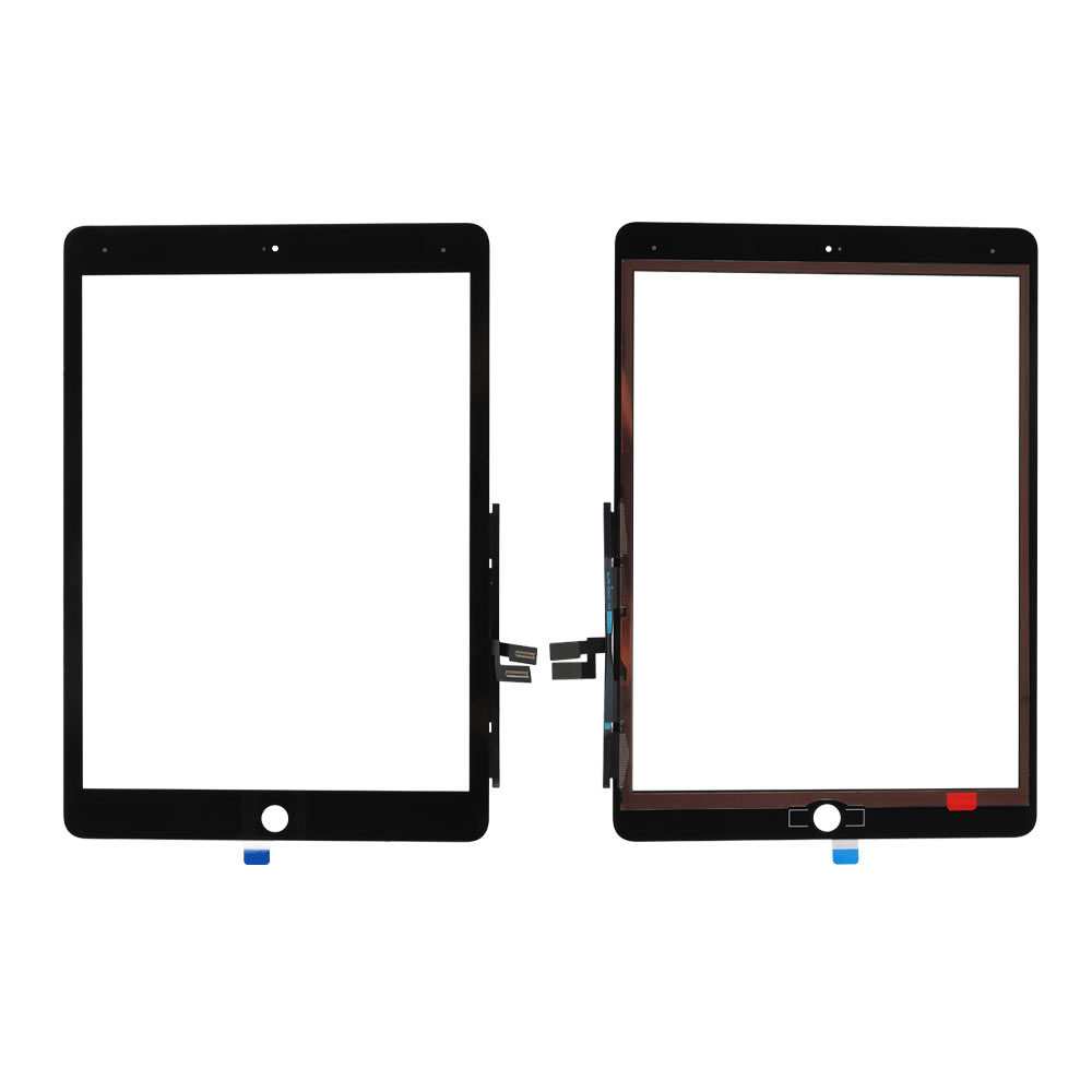 Touch Screen for iPad 7 10.2"/iPad 8 10.2" (2019-2020)/iPad 9 10.2" (2021), Change cable-Standard, Black